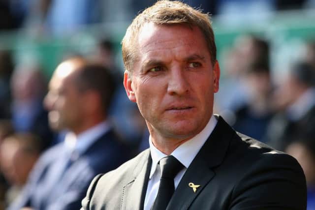 Brendan Rodgers has laughed off England rumours insisting he is happy in his 'dream job' at Celtic. Picture: Getty Images