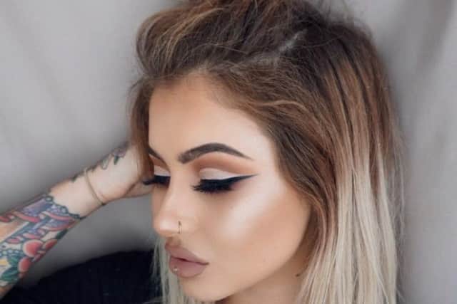 Make-up artist Jamie Genevieve, from Glasgow, has won hundreds of thousands of followers online. Picture: Contributed