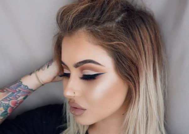 Make-up artist Jamie Genevieve, from Glasgow, has won hundreds of thousands of followers online. Picture: Contributed