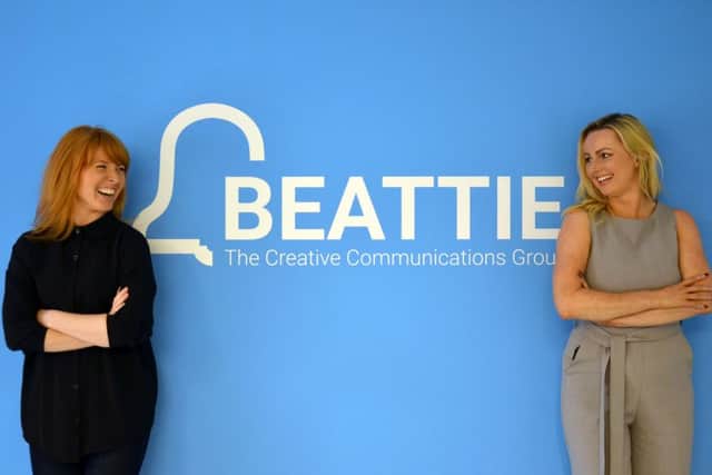 Beattie managing director Laurna Woods, right, with Jessica McAndrew, who will be leading the firm's drive into Canada. Picture: Contributed