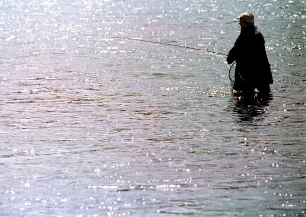 Fly fishing has been proven to reduce the symptoms of Post Traumatic Stress Disorder amongst veterans. PIC Neil Hanna/TSPL