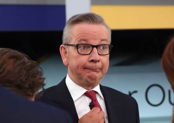 Justice Secretary Michael Gove is running for the Tory leadership. Picture: Dan Kitwood/Getty Images