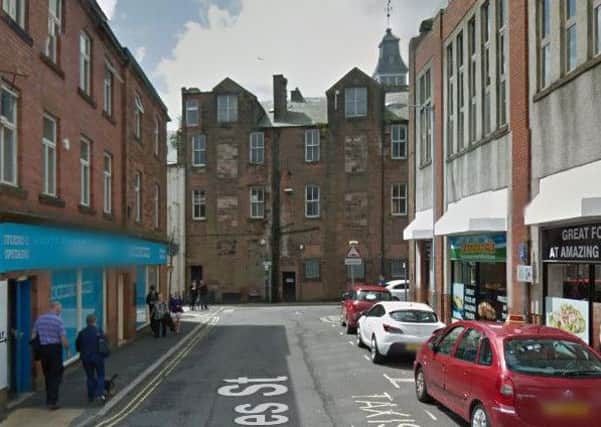 Munches Street, Dumfries, where the sex attack took place. Picture: Google Maps