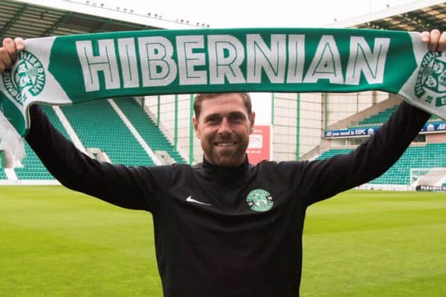 New Hibs signing Grant Holt. Picture: Contributed