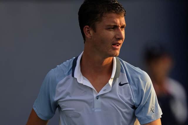 Arbroath's Jonny O'Mara lost a tight pre-qualifying match to Marcus Willis.Picture: Maddie Meyer/Getty Images