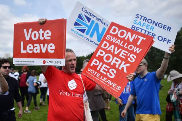 As the UK faces up to the implications of the referendum, no matter which way we as individuals voted, we should be wary of rushing headlong into destroying the unity that has lasted since 1945. Picture: AFP/Getty