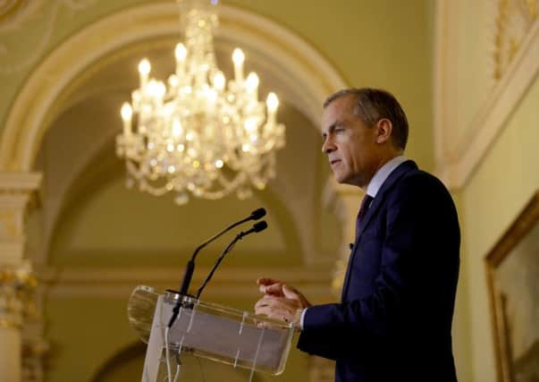 Mark Carney believes the economic outlook has deteriorated and some easing will be required. Picture: PA