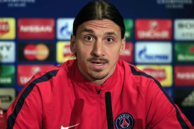 Zlatan Ibrahimovic is to join Manchester United, the Swedish striker has announced on Instagram. Picture: Jonathan Brady/PA Wire