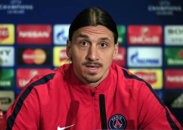 Zlatan Ibrahimovic is to join Manchester United, the Swedish striker has announced on Instagram. Picture: Jonathan Brady/PA Wire