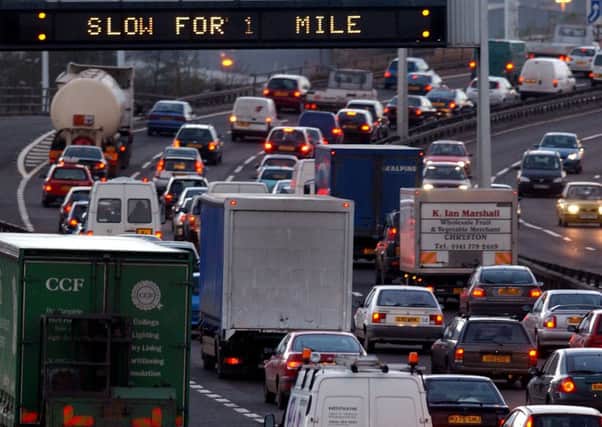 Insolvency risk in the transport and haulage sector has fallen. Picture: Stephen Mansfield