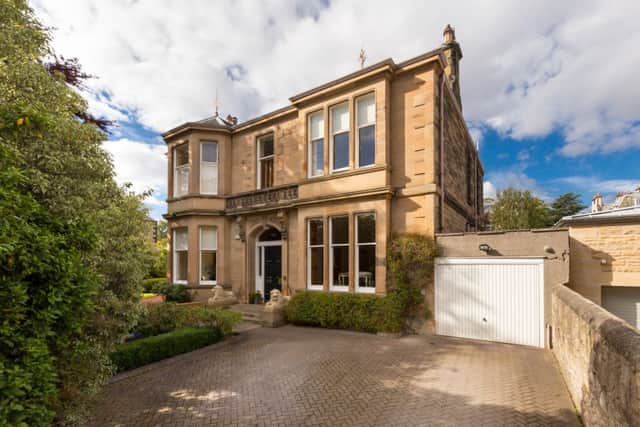 56 Fountainhall Road, the Grange, Edinburgh is a detached seven-bedroom villa with a wealth of period features such as stained glass and parquet flooring.  One of the finest family homes in the city, all the bedrooms are ensuite and the public rooms are grand and impressive. Offers over Â£2.25 million. Contact Rettie & Co on 0131 624 9085.