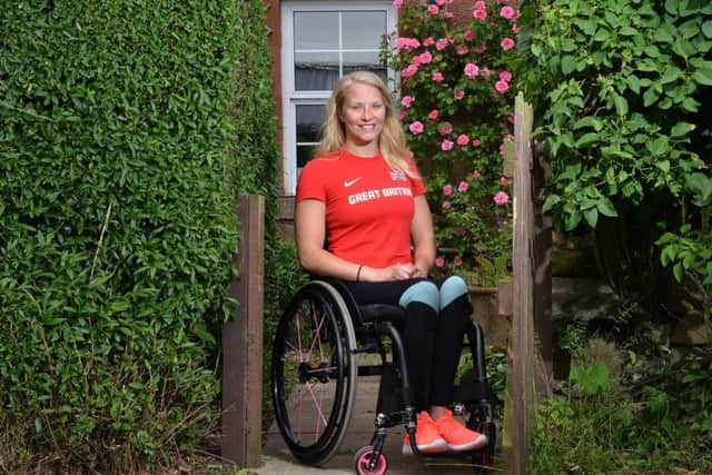 Sammi Kinghorn in her Borders home. Picture: Jon Savage