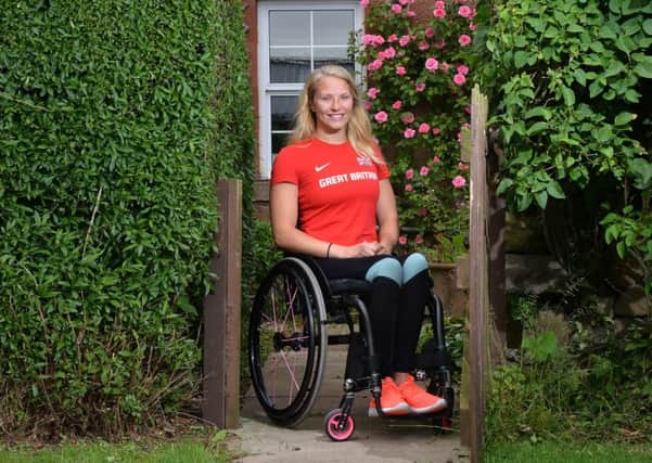 Sammi Kinghorn in her Borders home. Picture: Jon Savage