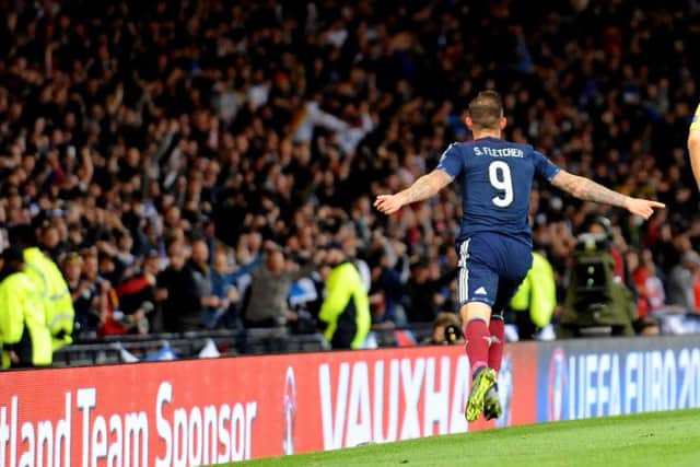 The Scotland striker has signed a four-year deal with Sheffield Wednesday. Picture: Lisa Ferguson