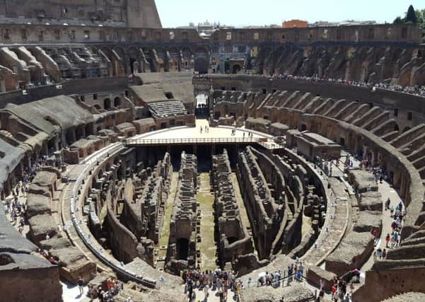 The Colosseum after the first stage of the restoration work was completed
Photo: Fanuel Morelli