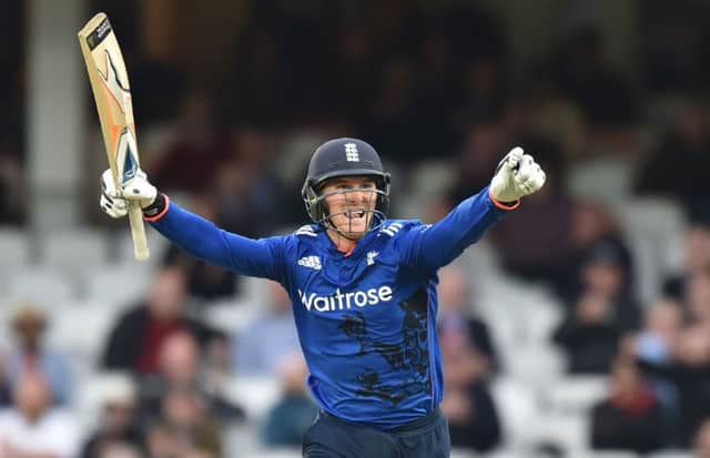 Jason Roy has hit 282 runs at an average of 141 and a strike rate of 122.60 in the Sri Lanka clashes. Picture: Getty