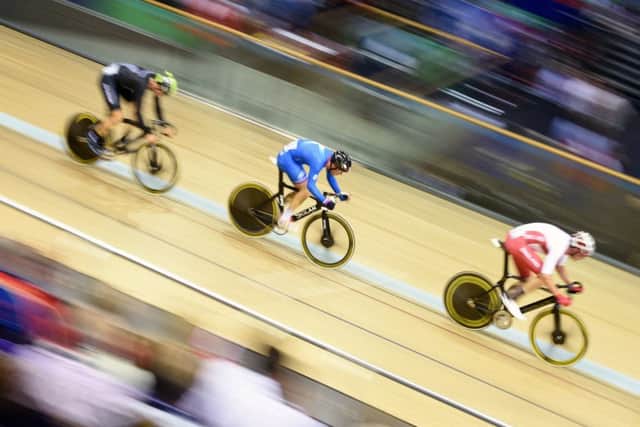 The Sir Chris Hoy Velodrome is to host the Track Cycling World Cup in January. Picture: Jane Barlow