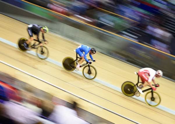 The Sir Chris Hoy Velodrome is to host the Track Cycling World Cup in January. Picture: Jane Barlow