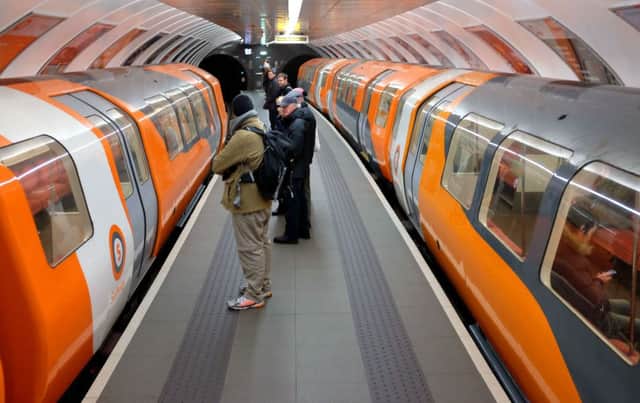 The Glasgow subway will be closed in July. Picture: John Devlin