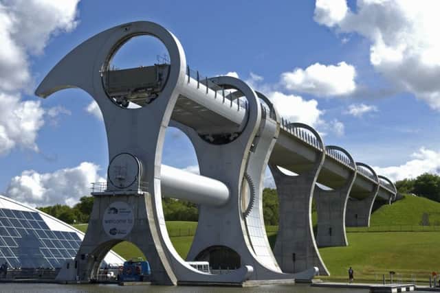 The Falkirk Wheel was built with the help of EU funds. Picture: Robert Perry