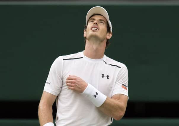 Andy Murray progressed to the fourth round in straight sets. Picture: Ian Rutherford