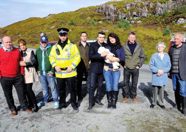 The cast of Bannan set on the Isle of Skye, which has become the most popular show on BBC Alba