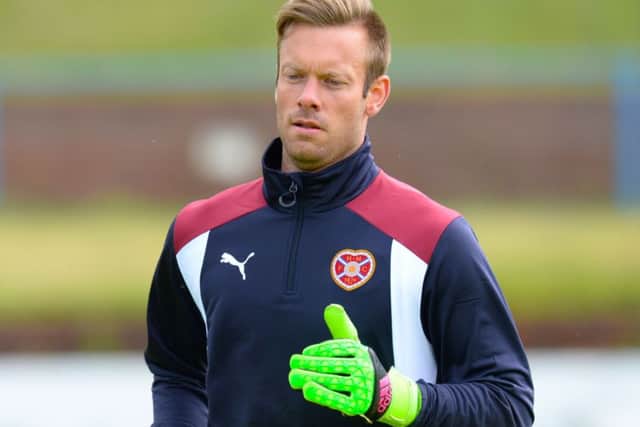 Hearts trialist goalkeeper Viktor Noring impressed against Cowdenbeath. Picture: Ross Parker/SNS