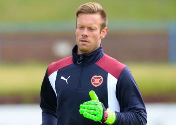 Hearts trialist goalkeeper Viktor Noring impressed against Cowdenbeath. Picture: Ross Parker/SNS