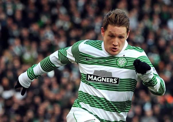 Kris Commons has been warmed he'll have to change his game if he wants to stay at Celtic. Picture: TSPL
