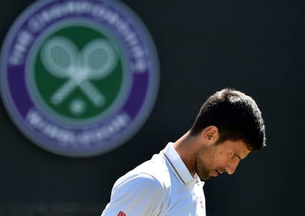 Defending champion Novak Djokovic bows out of Wimbledon in the third round after his surprise defeat. Picture: AFP/Getty Images