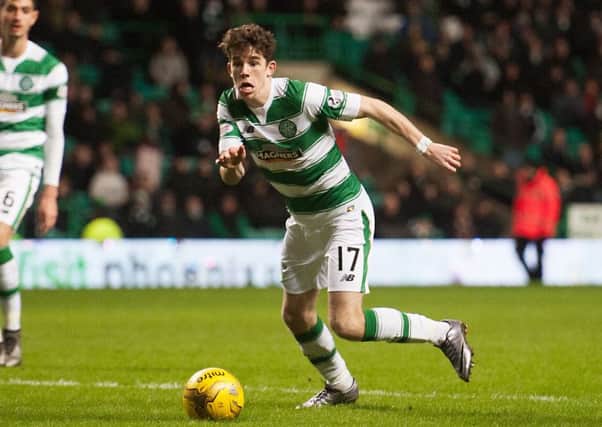 Celtic's Ryan Christie. Picture: John Devlin