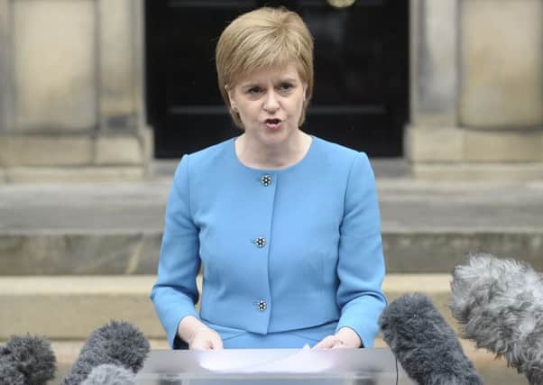 First Minister Nicola Sturgeon is leaving no stone unturned in her quest for indyref2. Picture: Neil Hanna