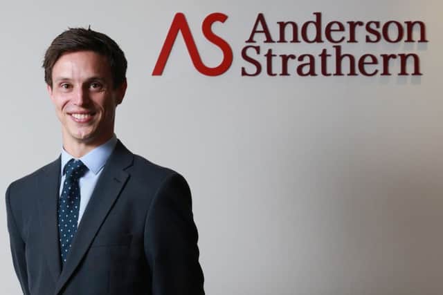 Robbie Wilson joins Anderson Strathern from Drummond Miller. Picture: Contributed