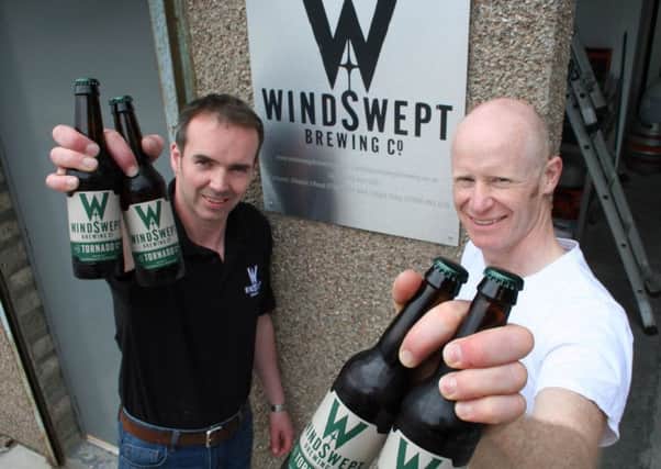 Windswept co-founders Al Read, left, and Nigel Tiddy. Picture: Contributed