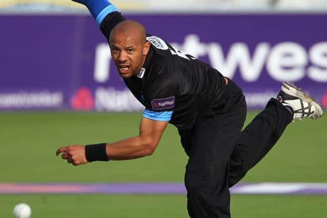 Sussex T20 quicky Tymal Mills is in line for his England debut in todays game against Sri Lanka. Picture: Getty