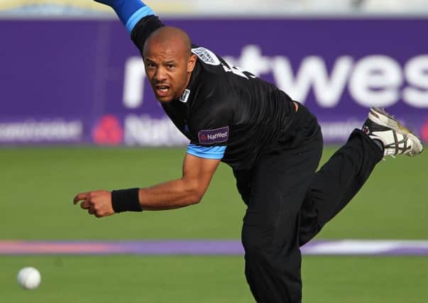 Sussex T20 quicky Tymal Mills is in line for his England debut in todays game against Sri Lanka. Picture: Getty