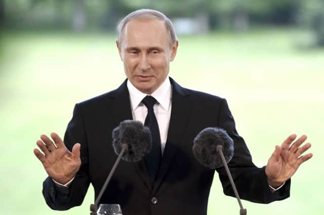 Russia's President Vladimir Putin. Picture: AFP/Getty