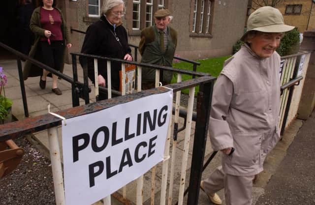 Over 65s are much more likely to vote than those under the age of 24. Picture: Colin Hattersley