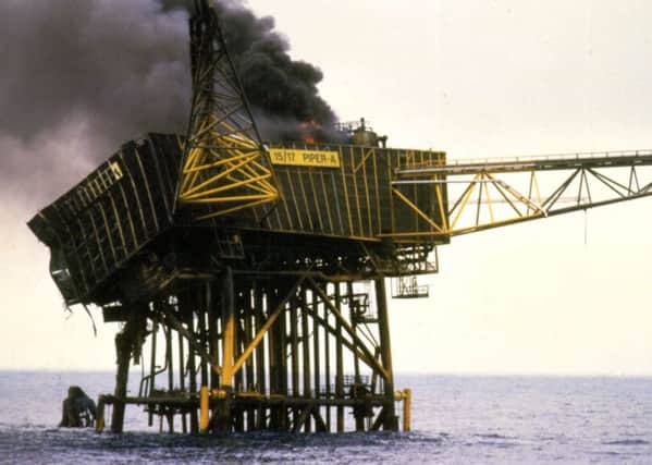 The North Sea Piper Alpha oil rig disaster killed 167 people