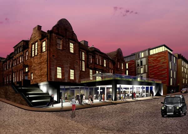 An artist's impression of the revamped Canongate Venture. Picture: Contributed