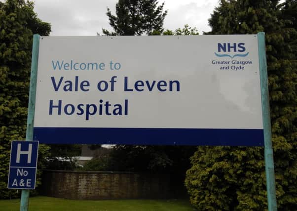 Vale of Leven Hospital, Alexandra. Picture by Donald MacLeod