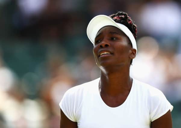Venus Williams, 36, will play Angelique Kerber today. Picture: Julian Finney/Getty