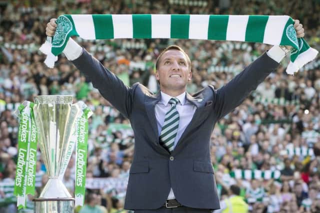 New Celtic manager Brendan Rodgers will have his first competitive match in charge against Lincoln Red Imps. Picture: Danny Lawson/PA Wire