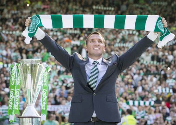 New Celtic manager Brendan Rodgers will have his first competitive match in charge against Lincoln Red Imps. Picture: Danny Lawson/PA Wire