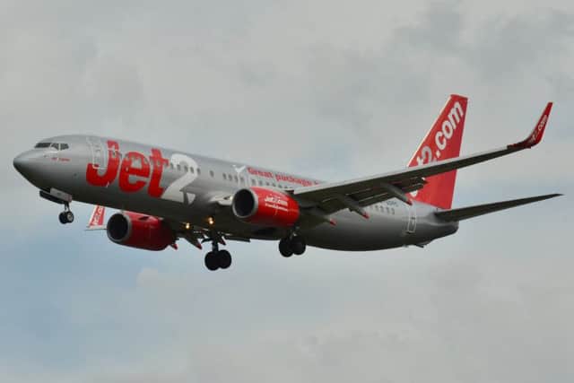 File photo of the Jet2 aircraft involved. Picture: Wiki Commons