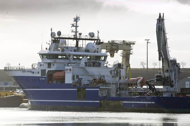 The Bibby Topaz diving support vessel will be deployed on the BP project. Picture: Contributed