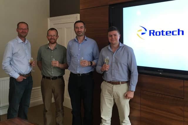 From left: Rotech directors Steve Aitken, Martin Graham, Don Stewart and Stephen Cochrane. Picture: Contributed
