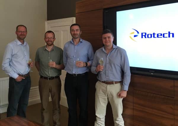 From left: Rotech directors Steve Aitken, Martin Graham, Don Stewart and Stephen Cochrane. Picture: Contributed