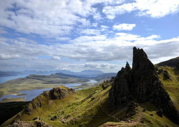 The Old Man of Storr, Isle of Skye is steeped in myth and legend. Picture: Scotsman/Jane Barlow