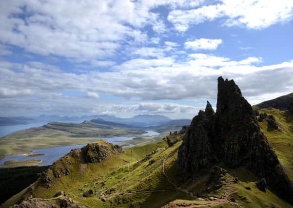 The Old Man of Storr, Isle of Skye is steeped in myth and legend. Picture:  Scotsman/Jane Barlow